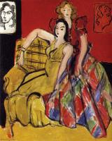 Matisse, Henri Emile Benoit - two girls the yellow and plaid skirt